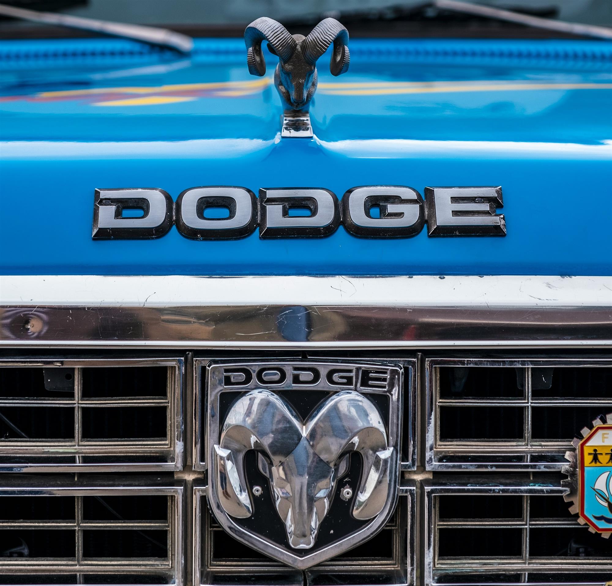 Dodge logo found all over our used dodge car part inventory